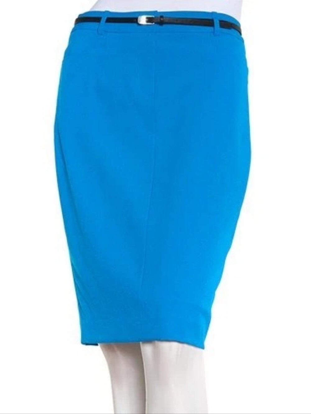 Petite Calvin Klein Straight / Pencil Skirt 12p, Adriatic Blue MSRP $79